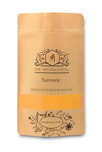 Image of Mmasala Box Co. Turmeric Haldi Powder with Organic Natural Ingredients, Fresh, Aromatic Flavor and H