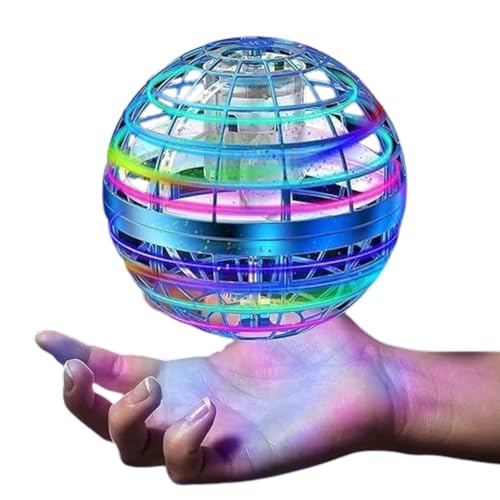 Image of FlYiNg oRb bAlL ToY, fLyInG BaLl dRoNe hAnD CoNtRoLlEd, SpInNeR BaLl tOyS WiTh lEd lIgHt, BiRtHdAy c