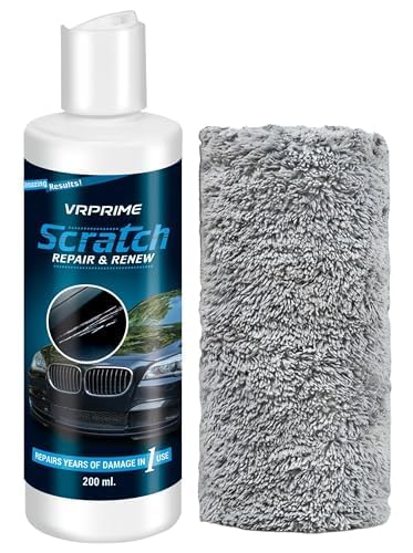Image of Car Scratch Remover Repair Wax Polish | Car Accessories for All Bike Accessories | With Microfibre C