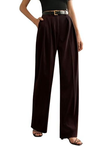 Image of GRECIILOOKS Trousers for Women HIGH Waist | Trousers for Woman | Women Trousers | Women Trousers Pan
