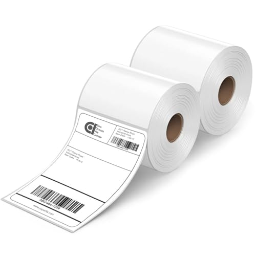 COI 70gsm Thermal Label Printer Paper - 4" x 6" (100 x 150 mm)| Ideal for Shipping, Parcel, Barcode,