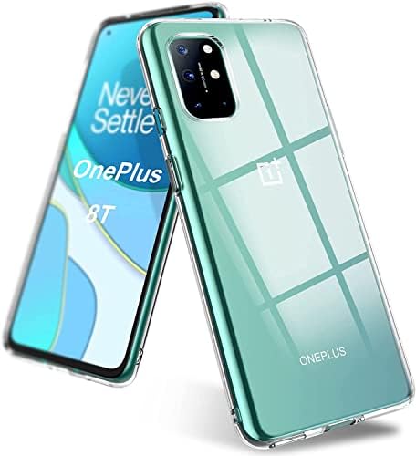 Image of TOUCCH Oneplus 9R / Oneplus 8t Soft Silicone Case {Transparent} | Shock Proof Scratch-resistance Des