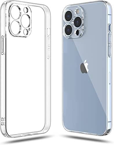 Image of TOUCCH iPhone 13 Pro Soft Silicone Case (Transparent) | Shock Proof Scratch-Resistance Design & Came